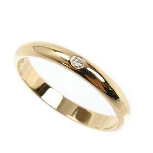 Cartier Gold Ring with Diamond Accent, US size 5